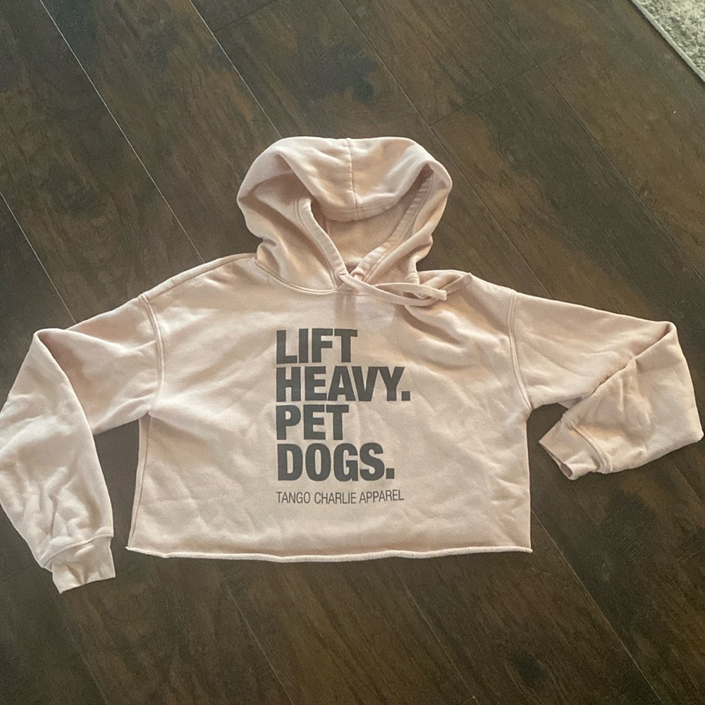 Tango Charlie Cropped hoodie